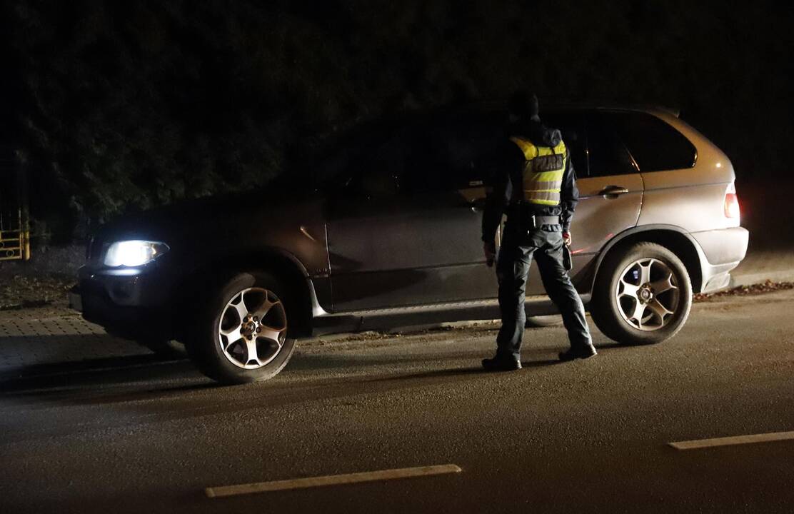 Kauno policijos vykdytas reidas 