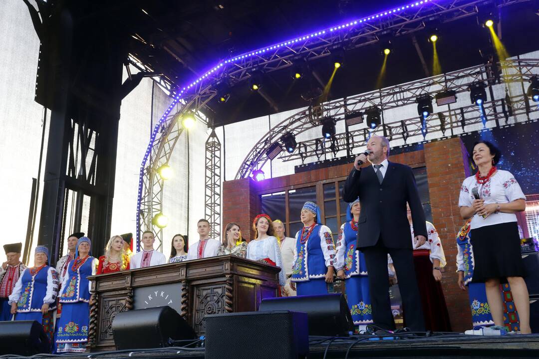 „Laisvės pikniko“ vakarinė dalis