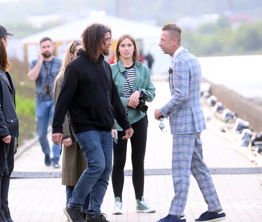 Didžiausio pavasario renginio „Santaka“ repeticija 