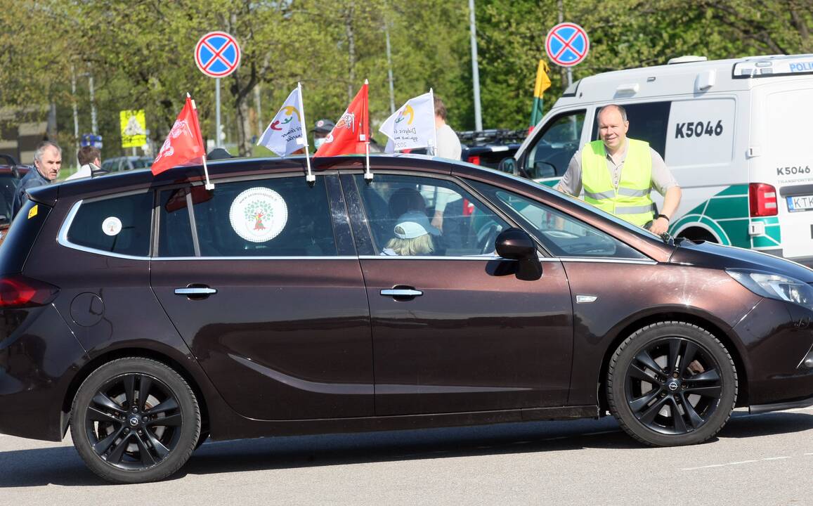 „Didžiojo šeimos gynimo maršo“ dalyvių pasiruošimas Akademijoje