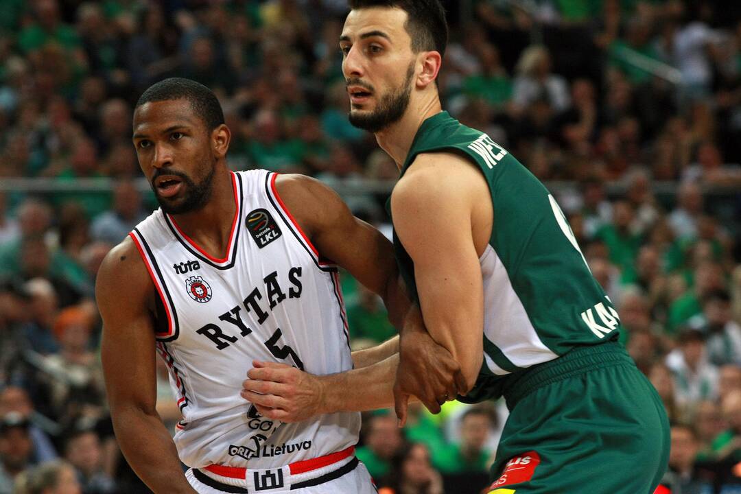 LKL finalas: " Kauno Žalgiris"- "Rytas"