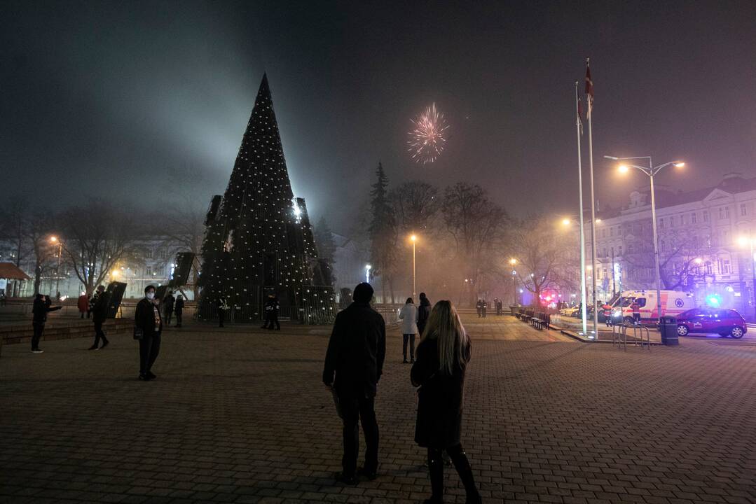 Vilnius sutinkant Naujuosius metus