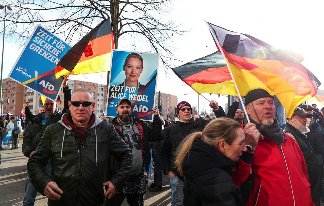 Viena populiariausių Vokietijos partijų pripažinta ekstremistine organizacija