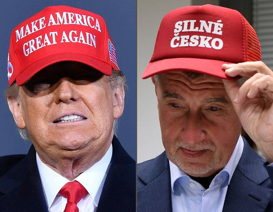 Donaldas Trumpas ir Andrejus Babišas