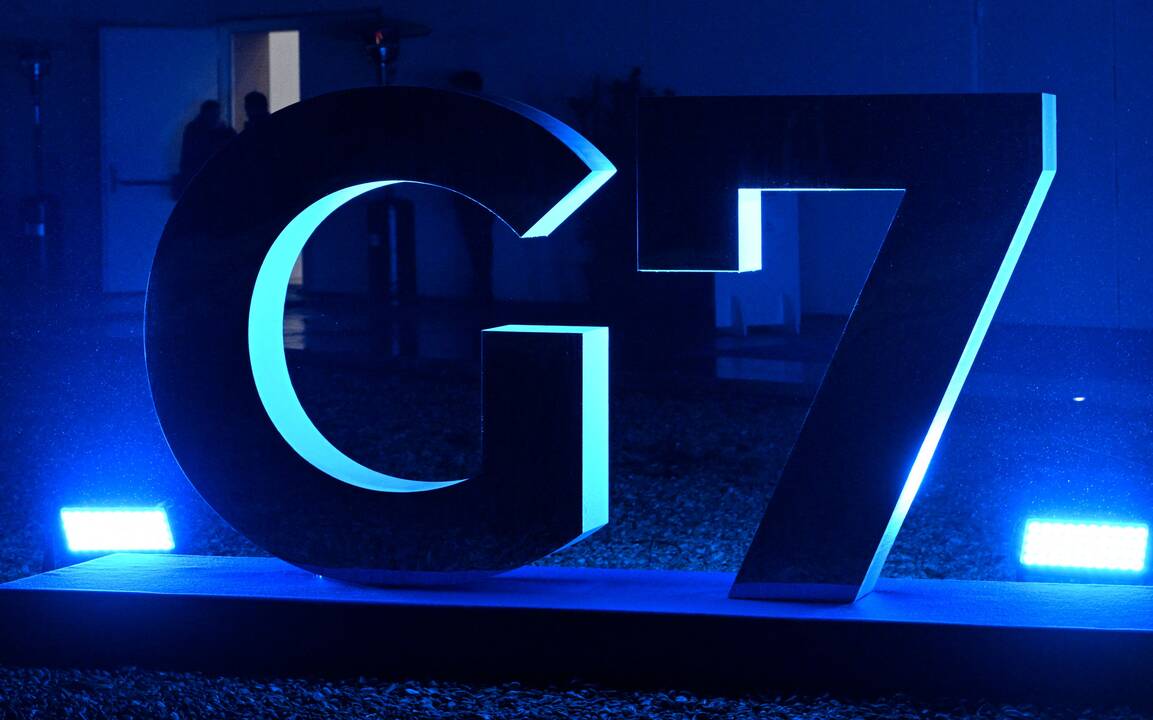 G-7 finansų ministrų susitikime daugiausia dėmesio bus skiriama karui Ukrainoje bei muitams