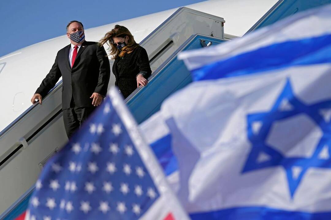 Mike'as Pompeo su žmona Susan