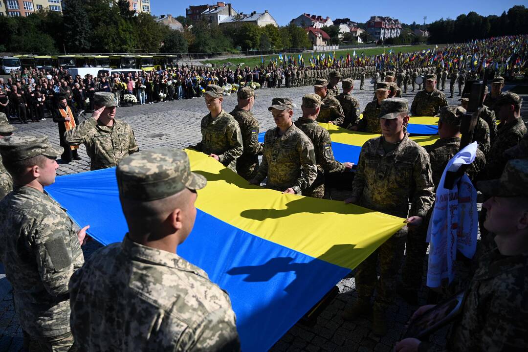 Ukraina susigrąžino dar 501 žuvusio gynėjo palaikus