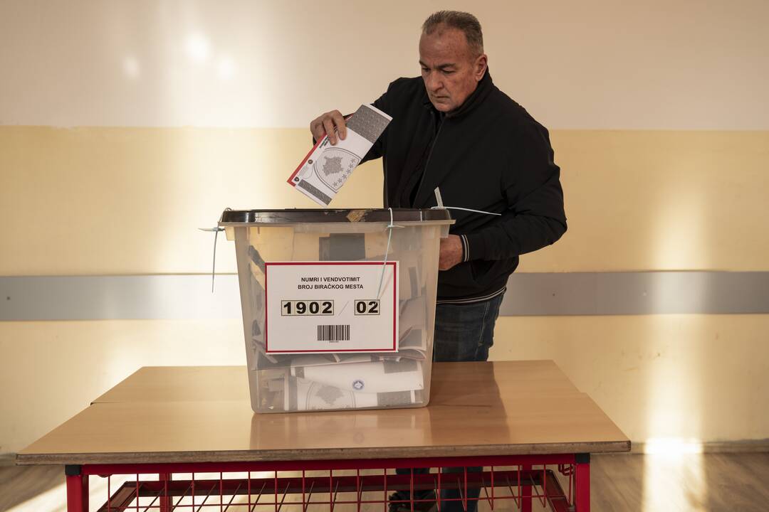 Kosovo valdančioji partija laimėjo rinkimus