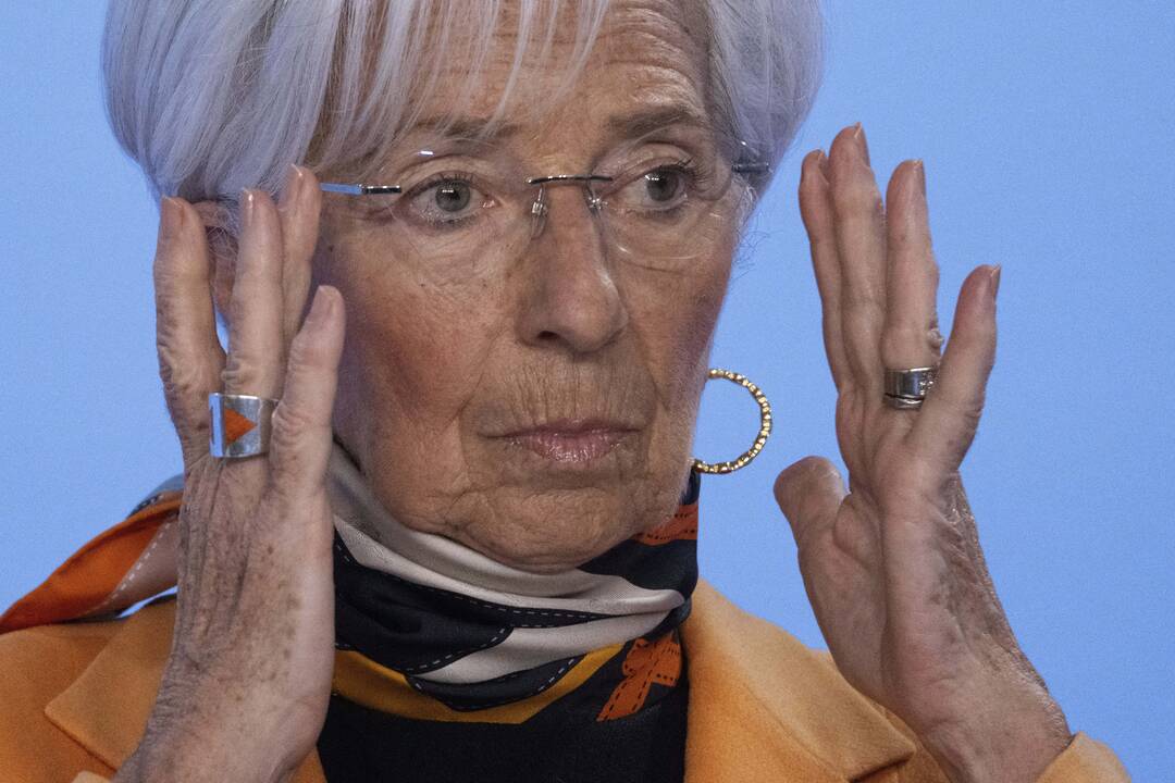 ECB vadovė perspėja, kad dirbtinis intelektas gali padidinti nelygybę Europoje