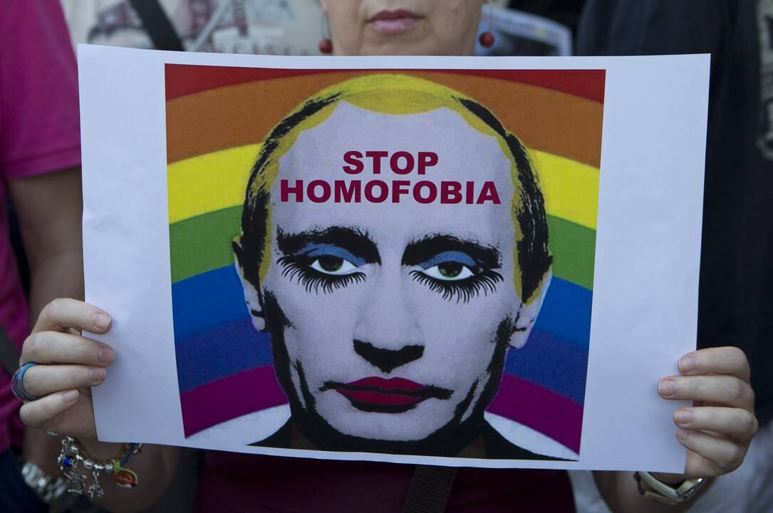 Rusija sulaikė dešimt leidėjų dėl „LGBTIQ propagandos“