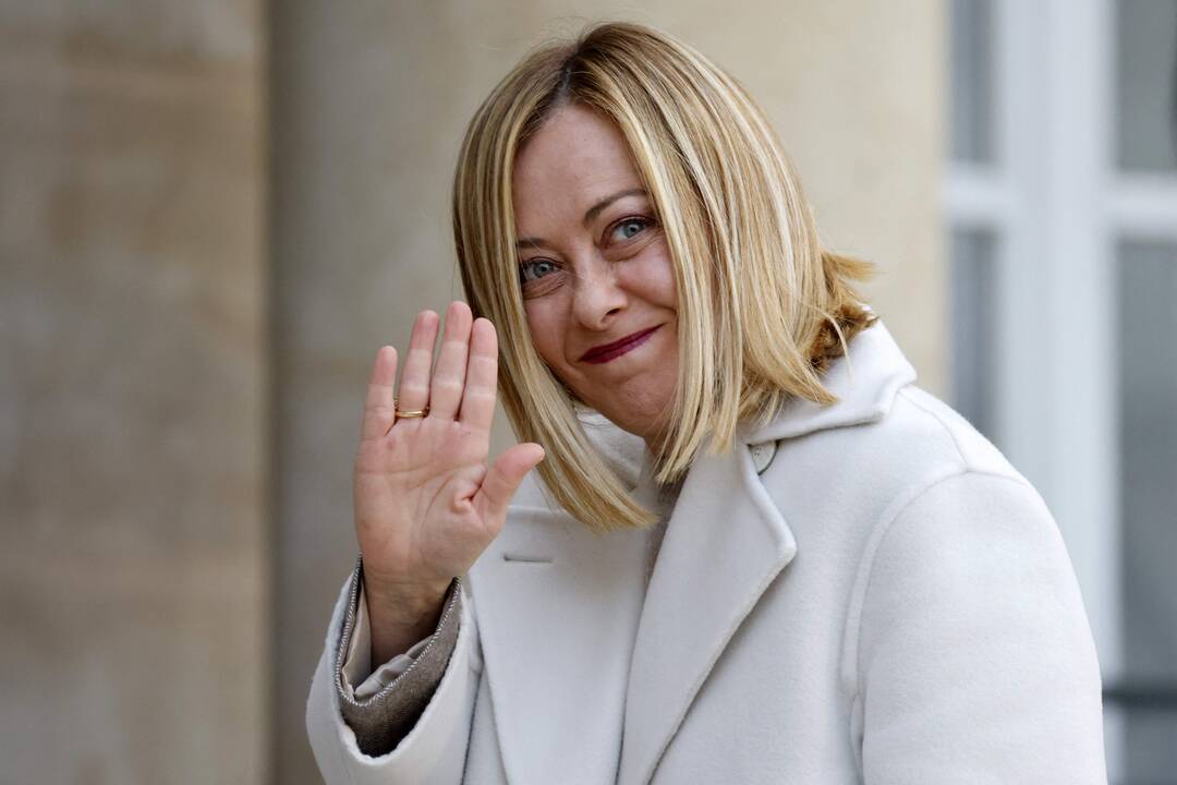 Meloni: Italija ir Vokietija susiduria su identiškais iššūkiais