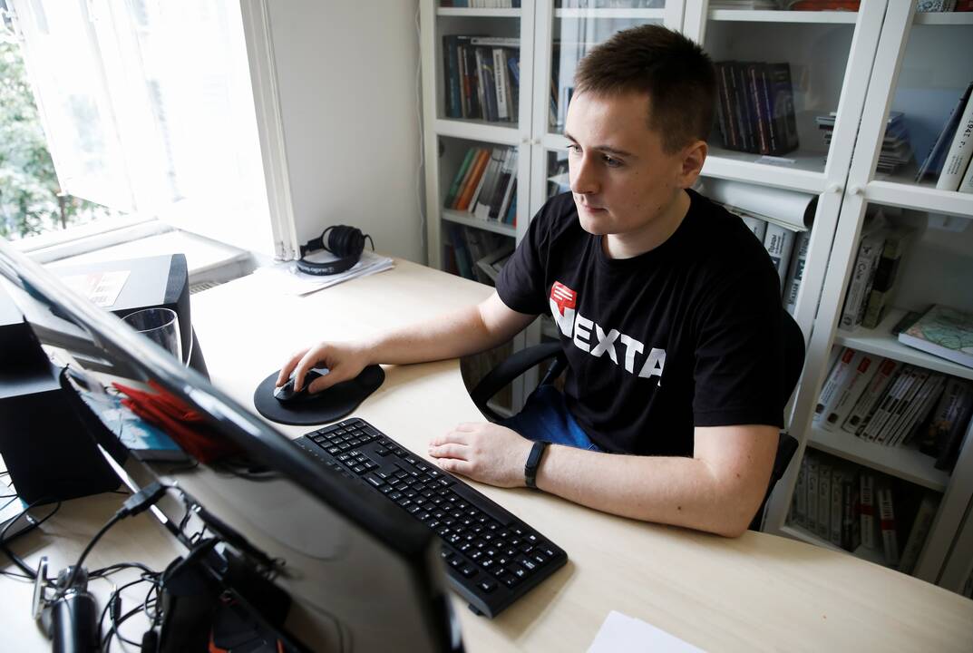 „Nexta“ kūrėjas Stsiapanas Putsila