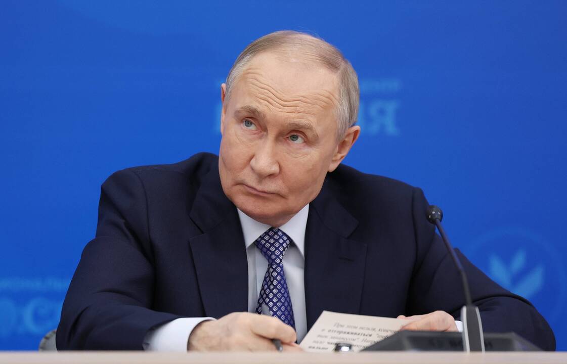Putinas popiežiaus laidotuvėse nedalyvaus