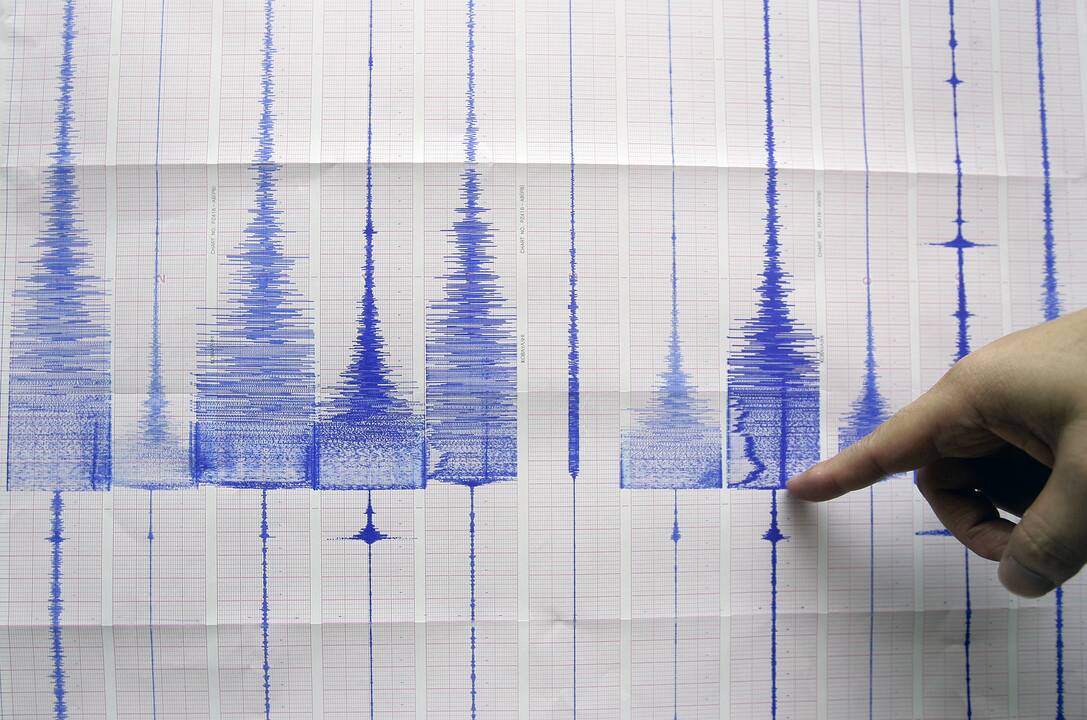 Japonijoje įvyko galingas žemės drebėjimas, paskelbta cunamio grėsmė