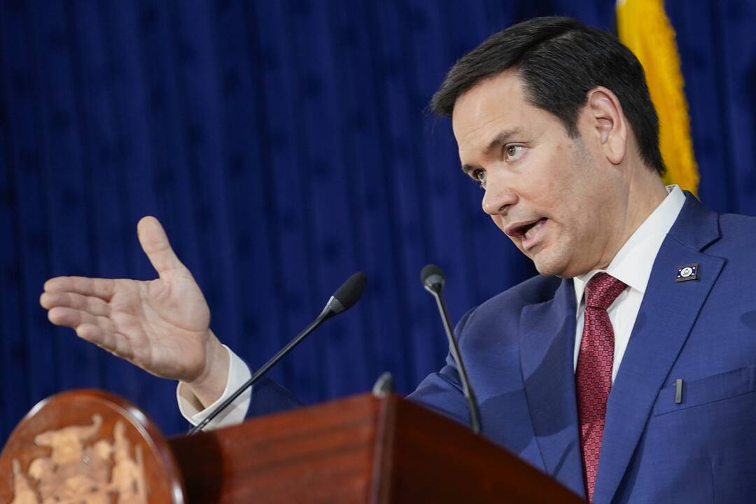 Rubio siūlo JAV saugumo garantijas naftos turtingai Gajanai