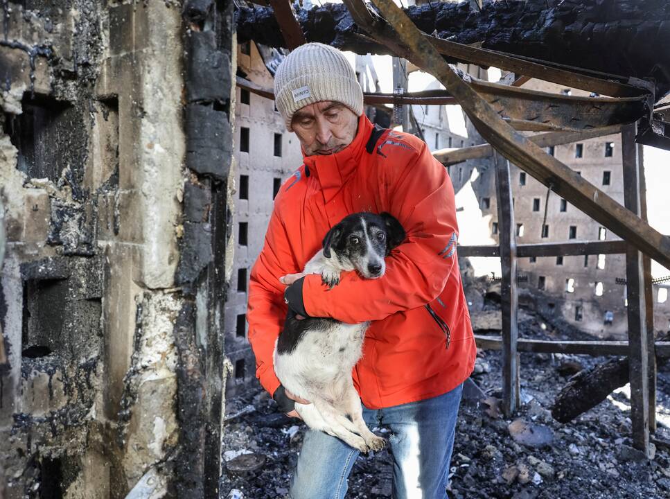 JAV reikalaujant derybų, Rusija bombarduoja Ukrainos energetikos infrastruktūrą