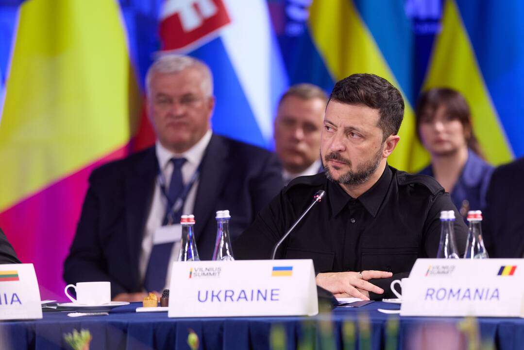 Zelenskis: Ukraina sulaukė kvietimo į NATO viršūnių susitikimą
