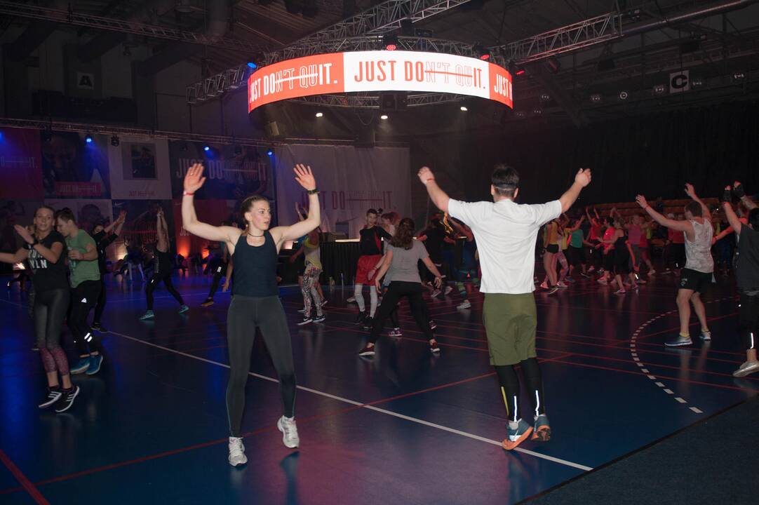 ''Nike'' treniruočių diena
