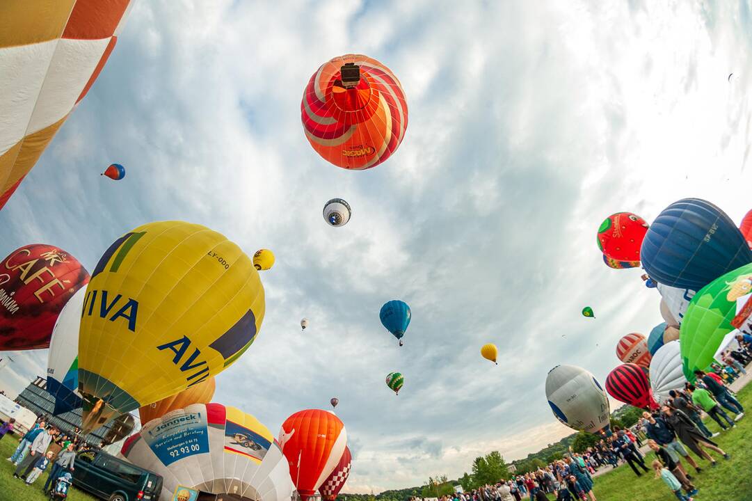 100 oro balionų fiesta „Su laisvės vėju“
