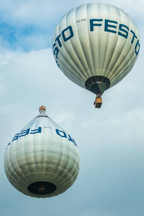 100 oro balionų fiesta „Su laisvės vėju“