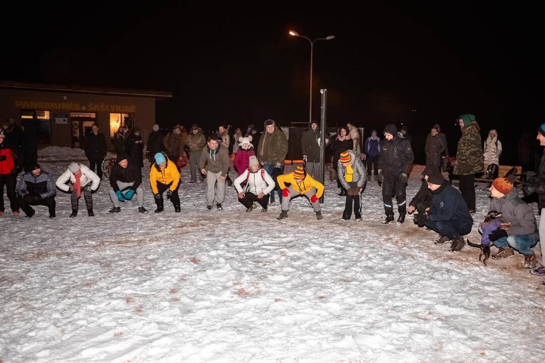 Maudynės lediniame Nemune