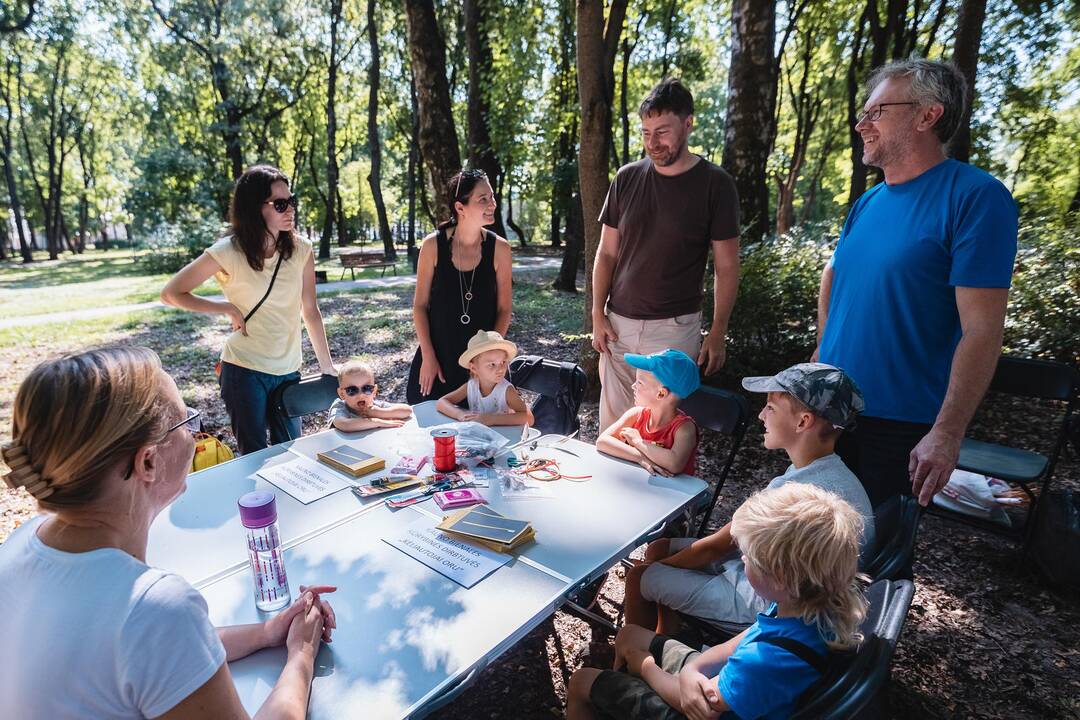 „Keliautojų oru“ dirbtuvės
