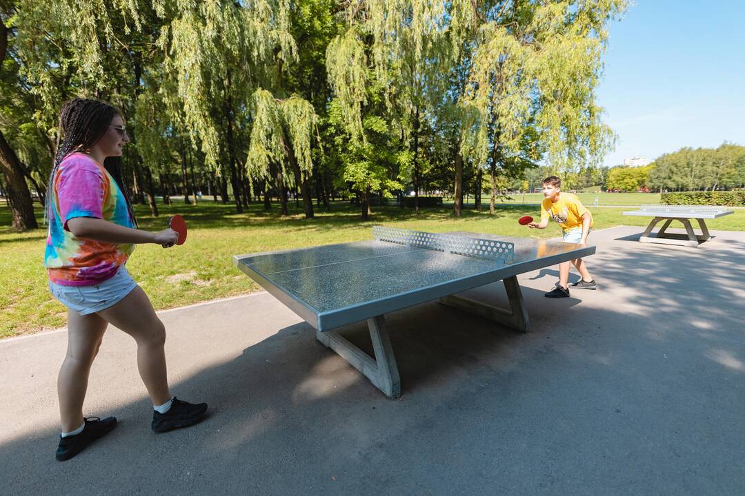 Atnaujinto Draugystės parko atidarymas