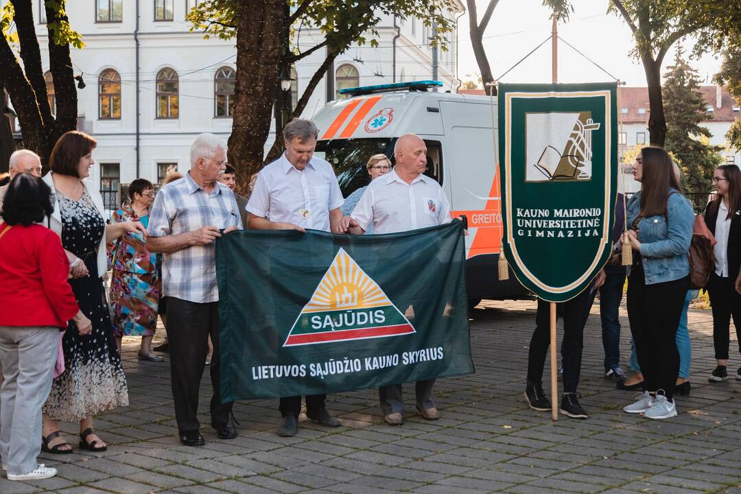 Baltijos kelio minėjimas Kauno prezidentūroje