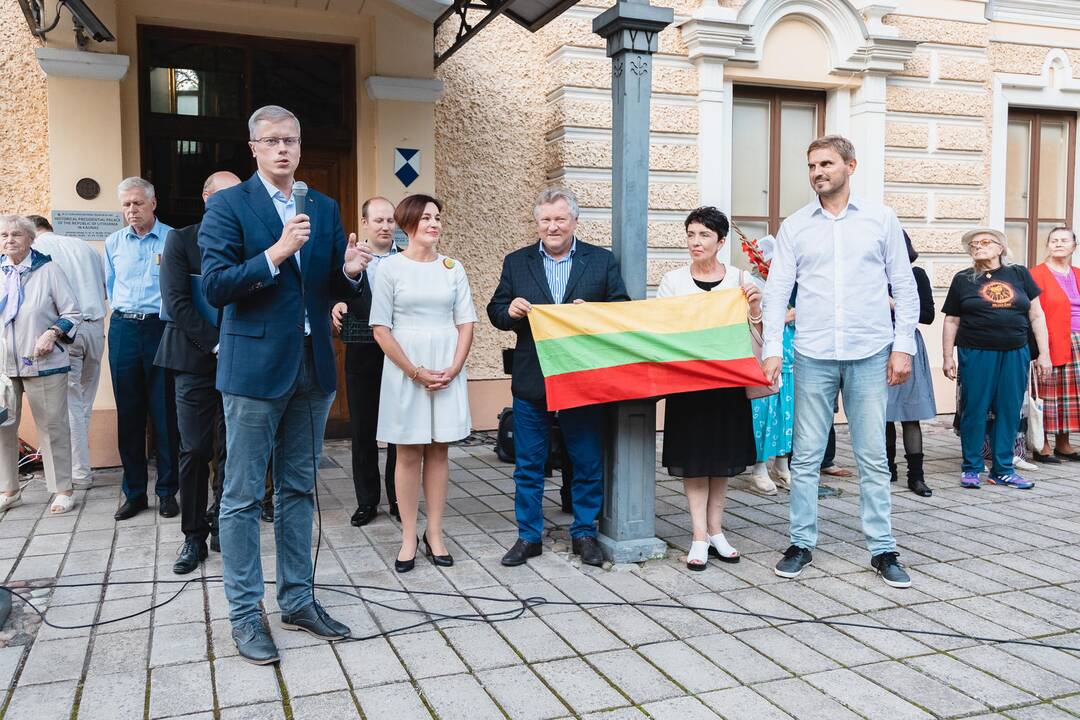 Baltijos kelio minėjimas Kauno prezidentūroje