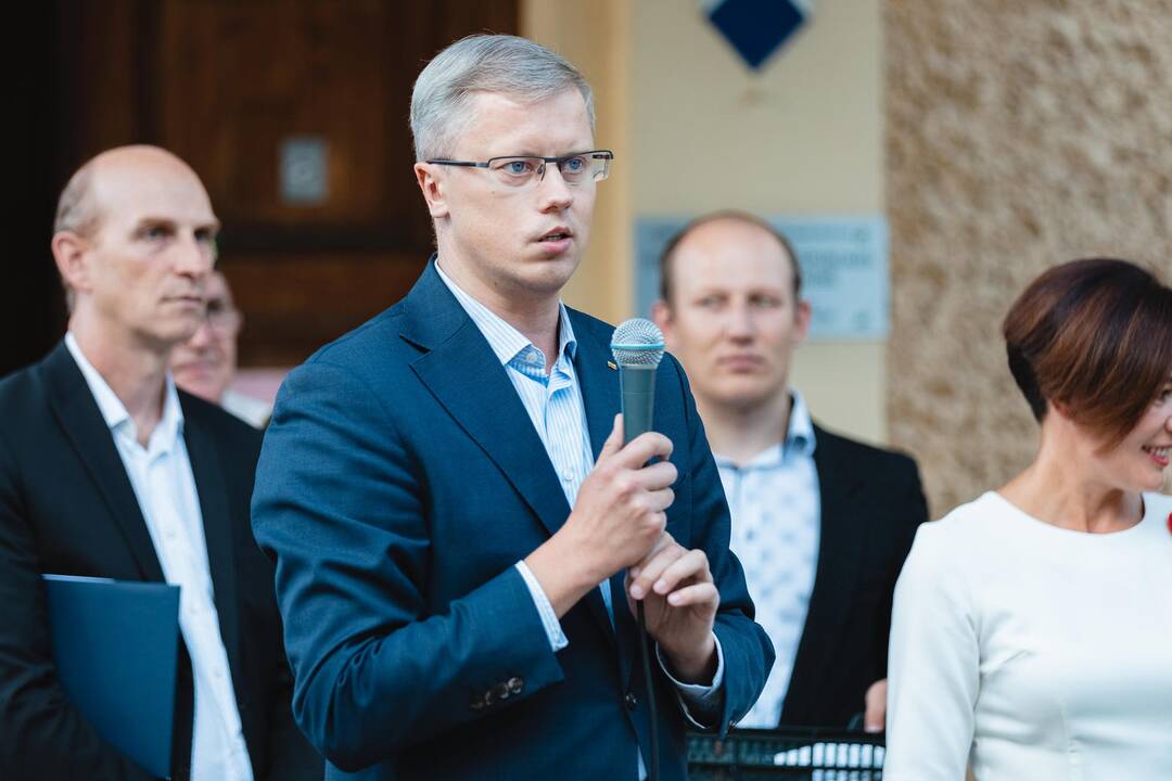 Baltijos kelio minėjimas Kauno prezidentūroje