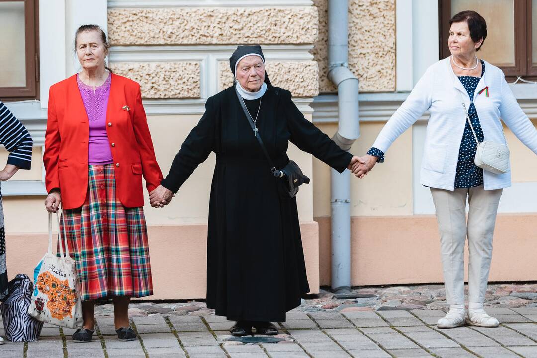 Baltijos kelio minėjimas Kauno prezidentūroje