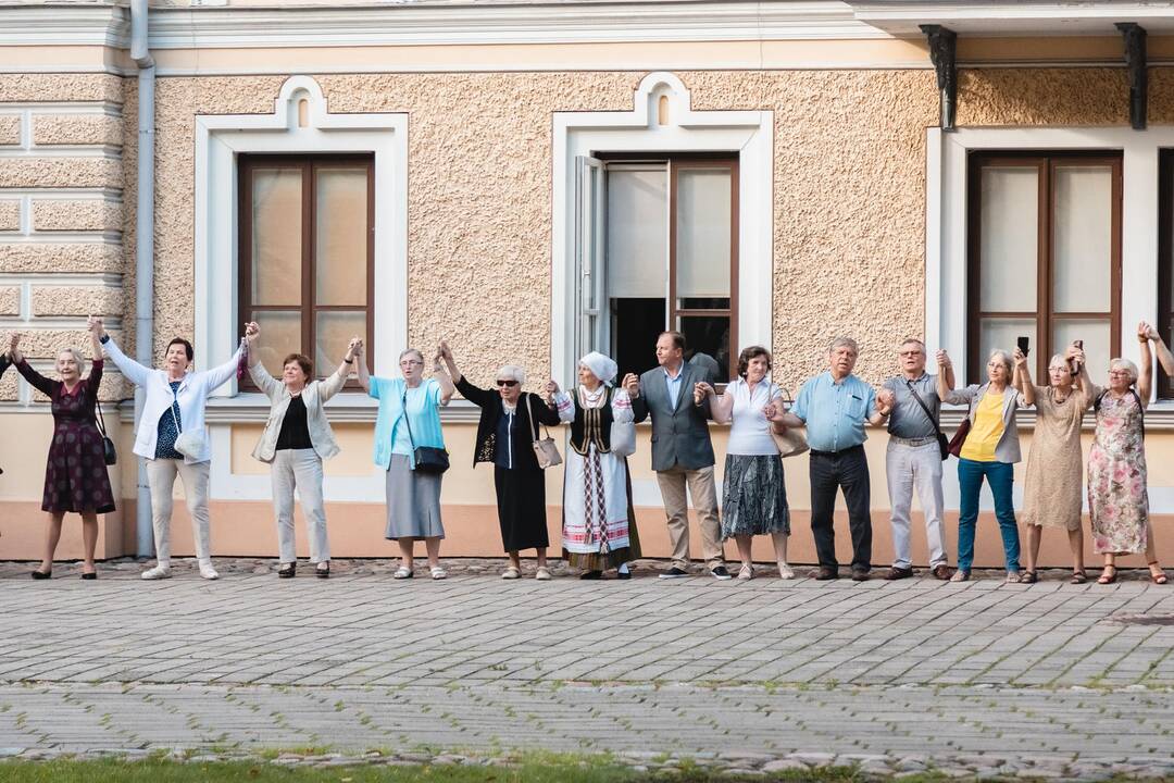 Baltijos kelio minėjimas Kauno prezidentūroje