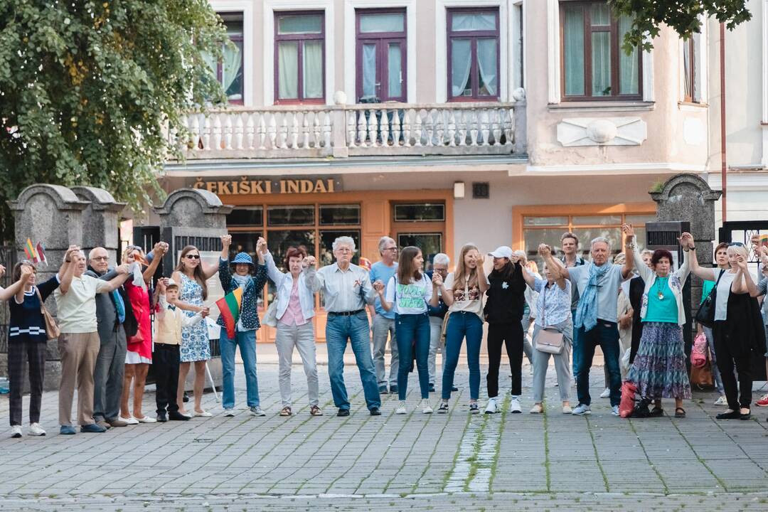 Baltijos kelio minėjimas Kauno prezidentūroje
