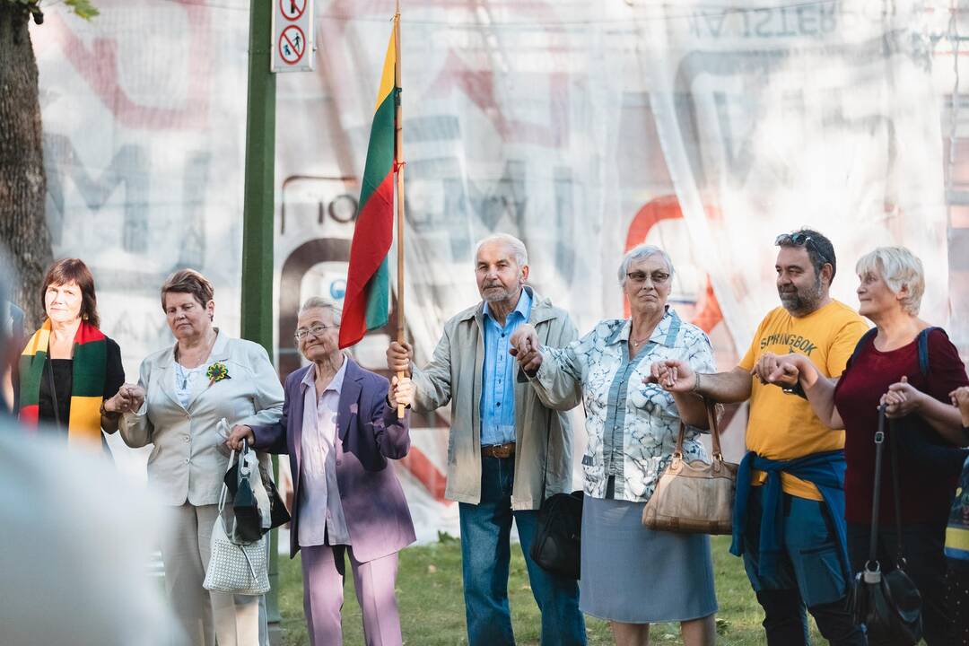 Baltijos kelio minėjimas Kauno prezidentūroje