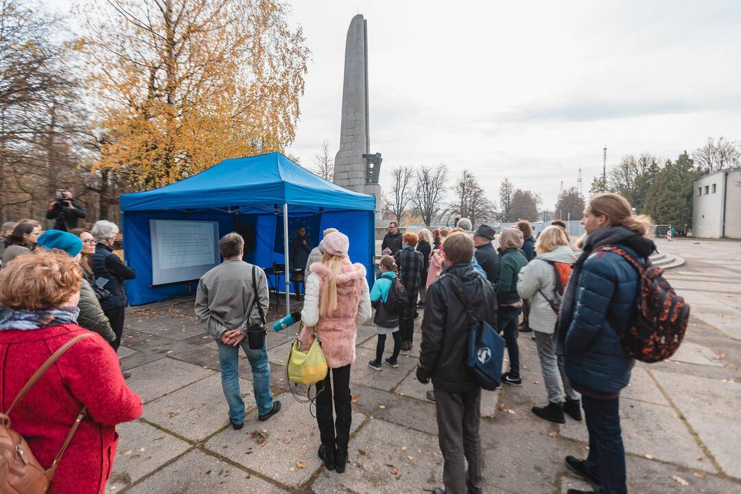 Ąžuolyno gamtotvarkos darbų pristatymas