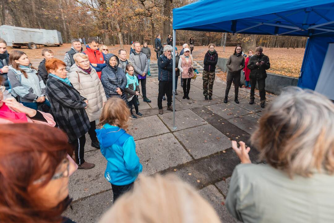 Ąžuolyno gamtotvarkos darbų pristatymas