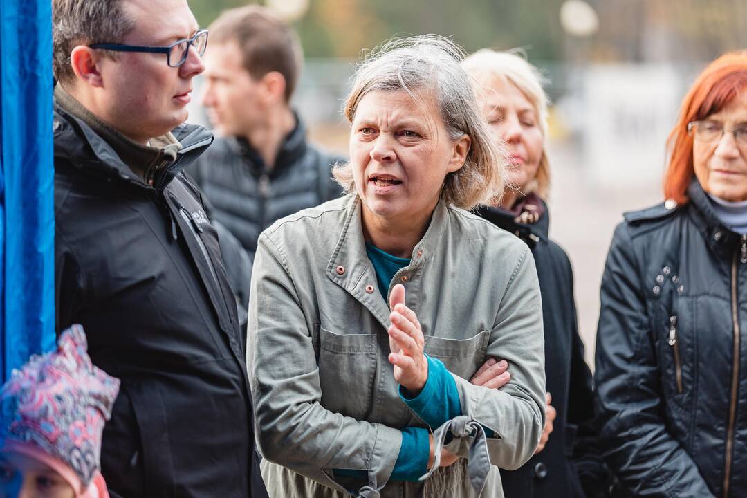 Ąžuolyno gamtotvarkos darbų pristatymas
