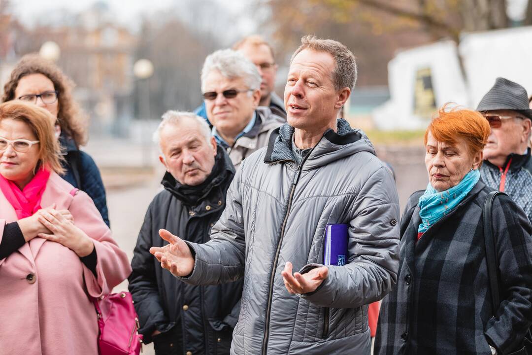 Ąžuolyno gamtotvarkos darbų pristatymas