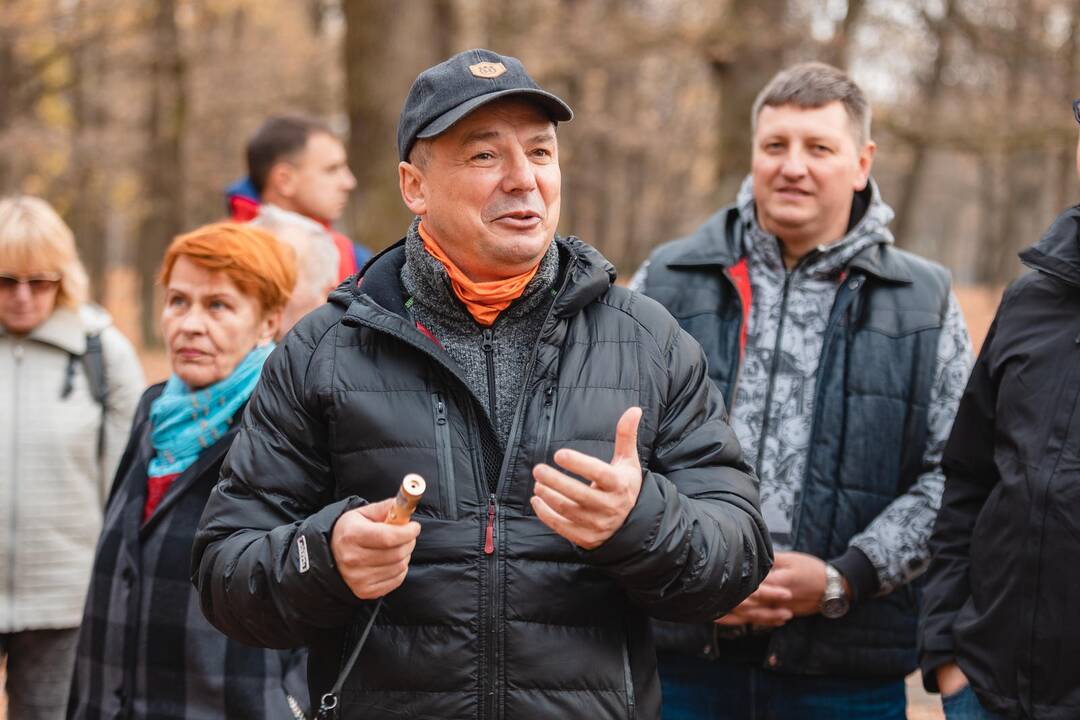 Ąžuolyno gamtotvarkos darbų pristatymas