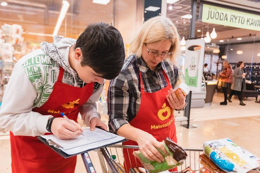 „Maisto banko“  akcija Kaune