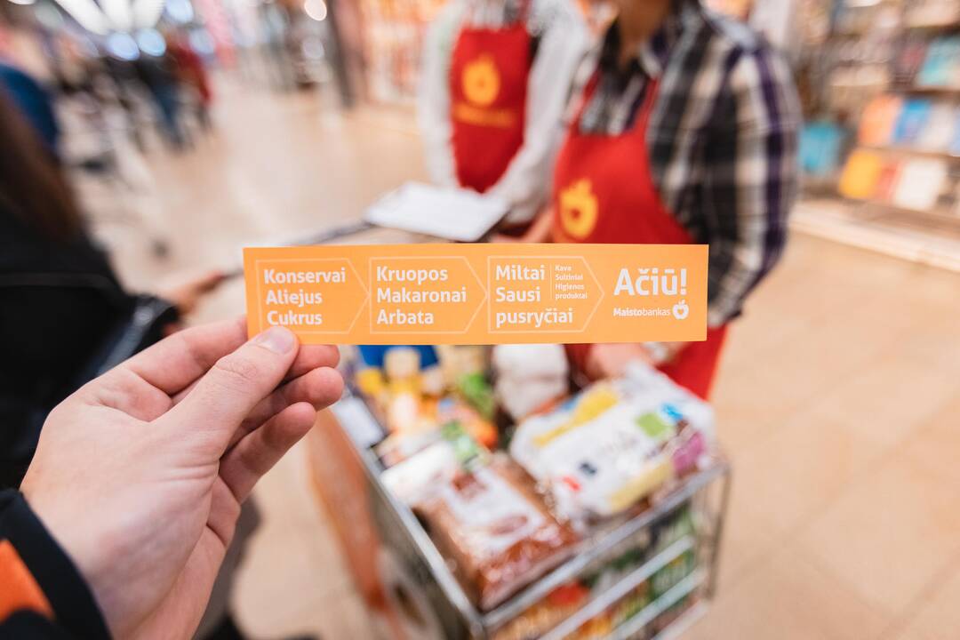 „Maisto banko“  akcija Kaune