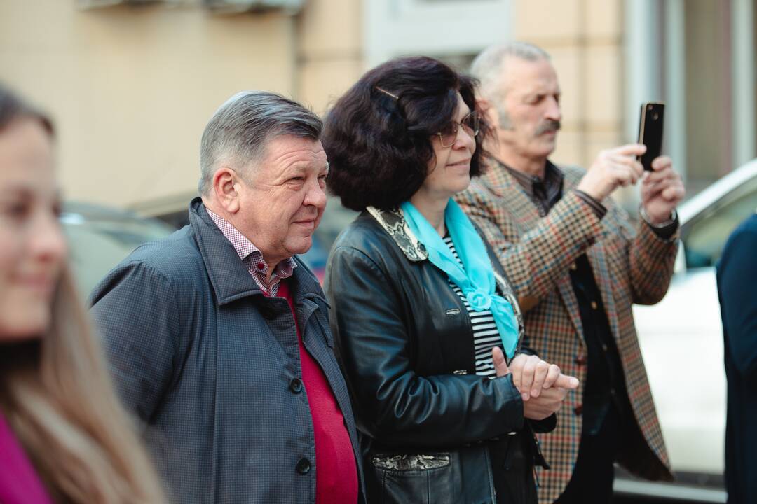 Kaunas prisijungė prie akcijos „Ačiū, Lietuva!“