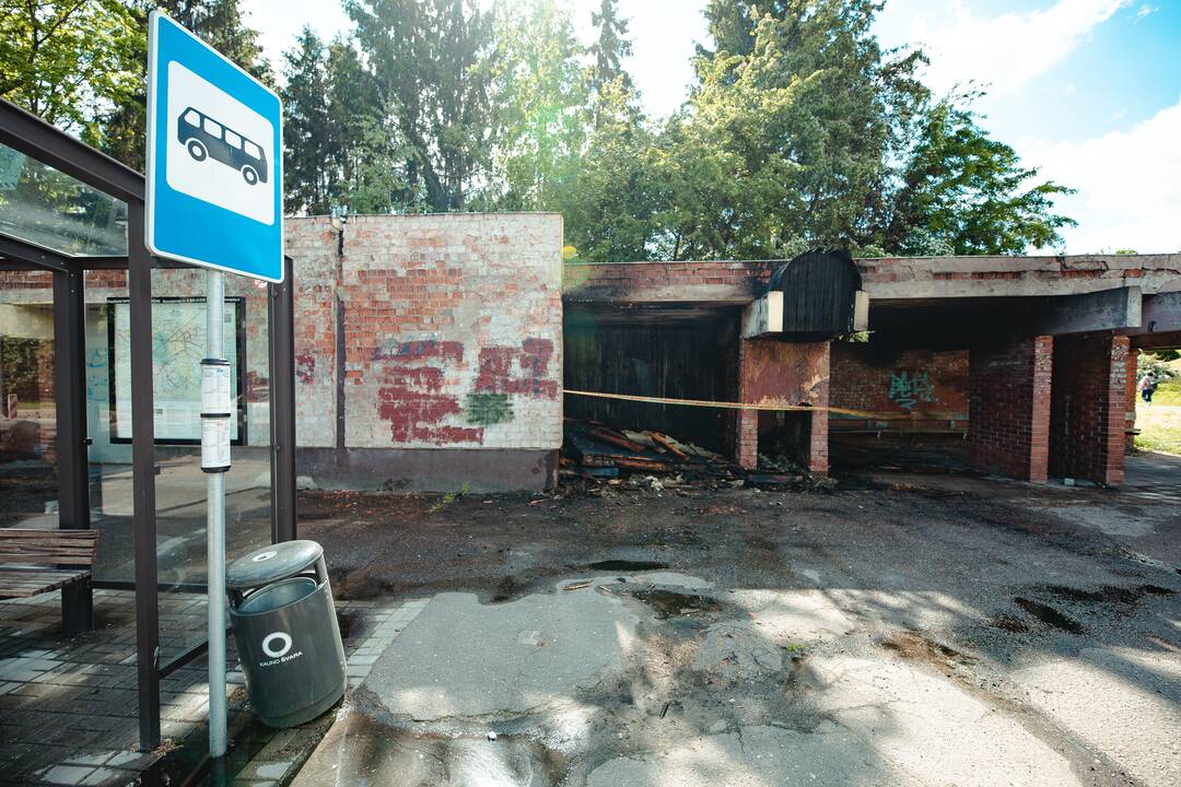Gaisras prie Draugystės parko