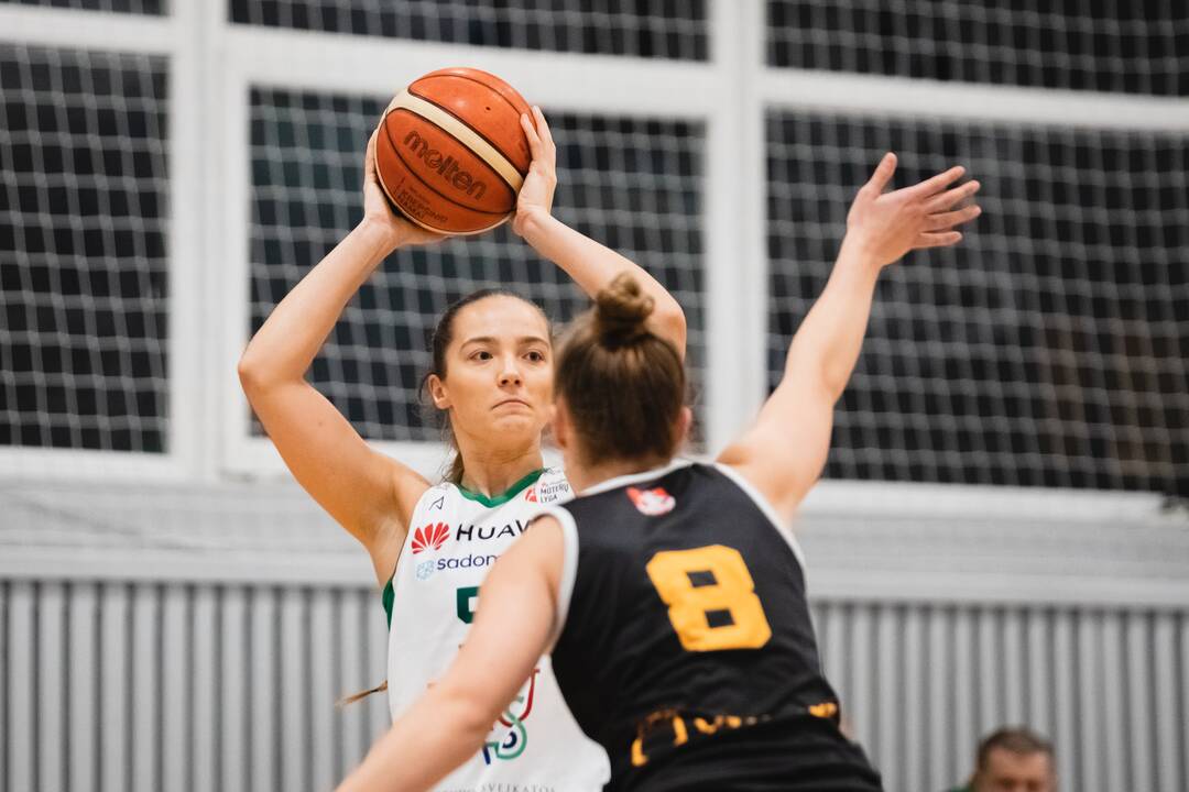 Moterų lyga: Kauno „Aistės-LSMU“ – Vilniaus „Kibirkštis-VKM“ 75:37