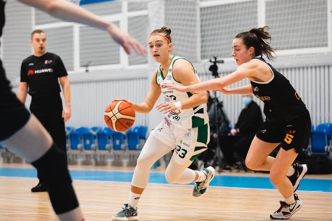 Moterų lyga: Kauno „Aistės-LSMU“ – Vilniaus „Kibirkštis-VKM“ 75:37