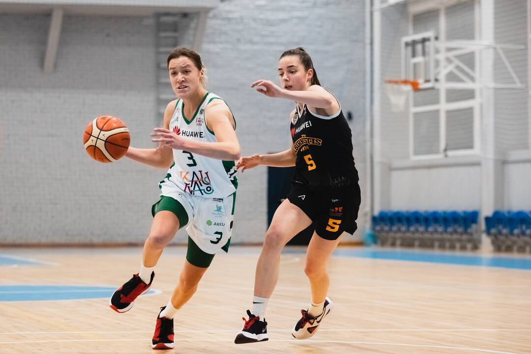 Moterų lyga: Kauno „Aistės-LSMU“ – Vilniaus „Kibirkštis-VKM“ 75:37