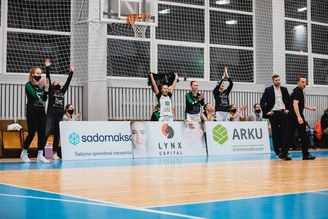 Moterų lyga: Kauno „Aistės-LSMU“ – Vilniaus „Kibirkštis-VKM“ 75:37