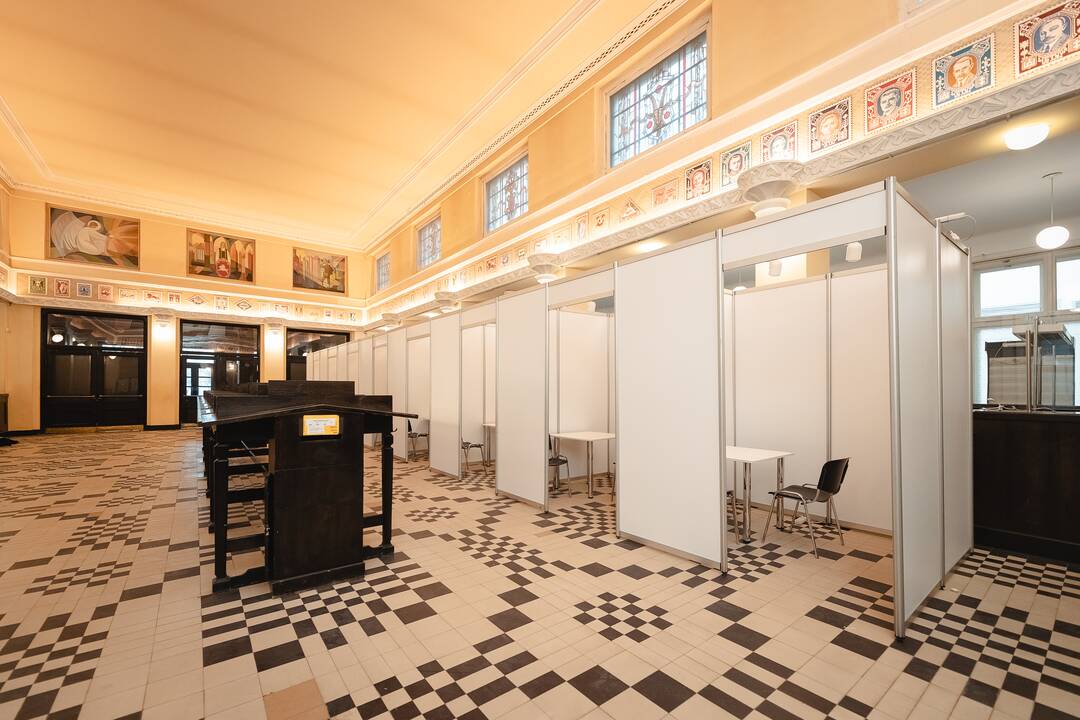 Kauno centrinis paštas ruošiamas masinei vakcinacijai