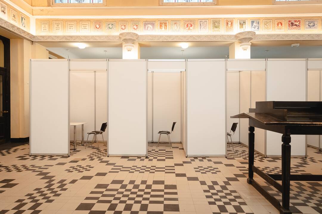 Kauno centrinis paštas ruošiamas masinei vakcinacijai
