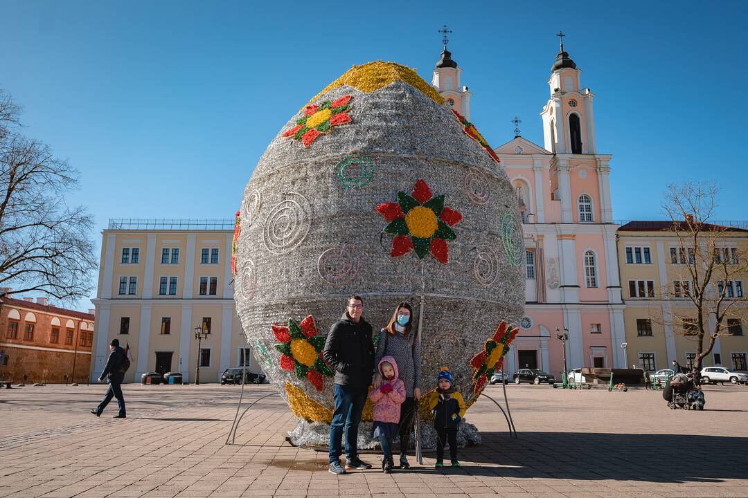 Velykų sekmadienis mieste